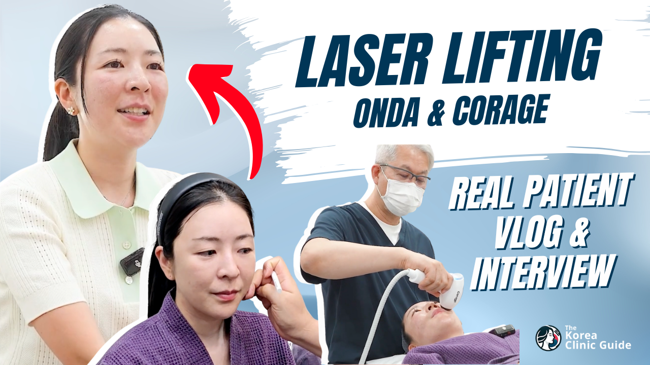 Laser Lifting in Korea Vlog l Getting Onda and Corage Lifting at Lydian ...